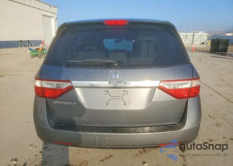 2012 Honda Odyssey Lx из США, поврежденный, VIN 5FNRL5H29CB107586